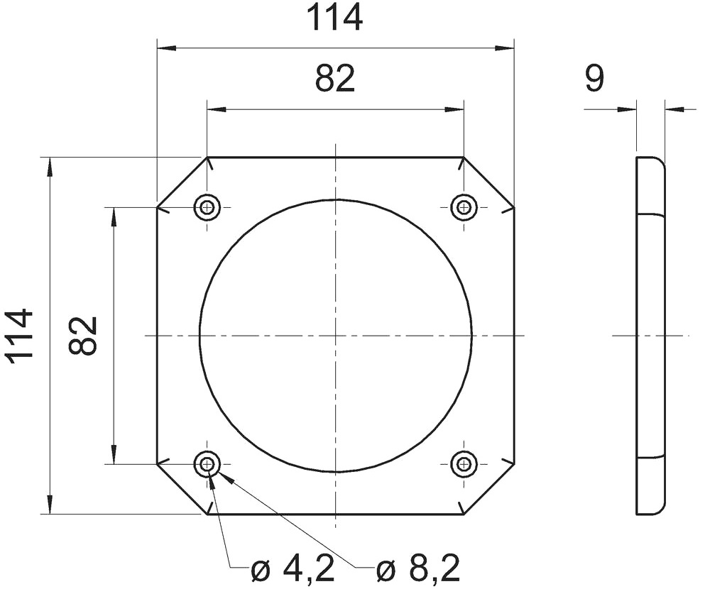 גריל לרמקול 4'' VISATON 4642